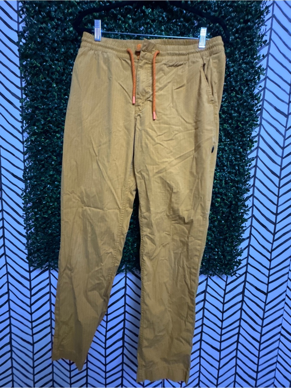 cotopaxi Men's Mustard Drawstring Joggers